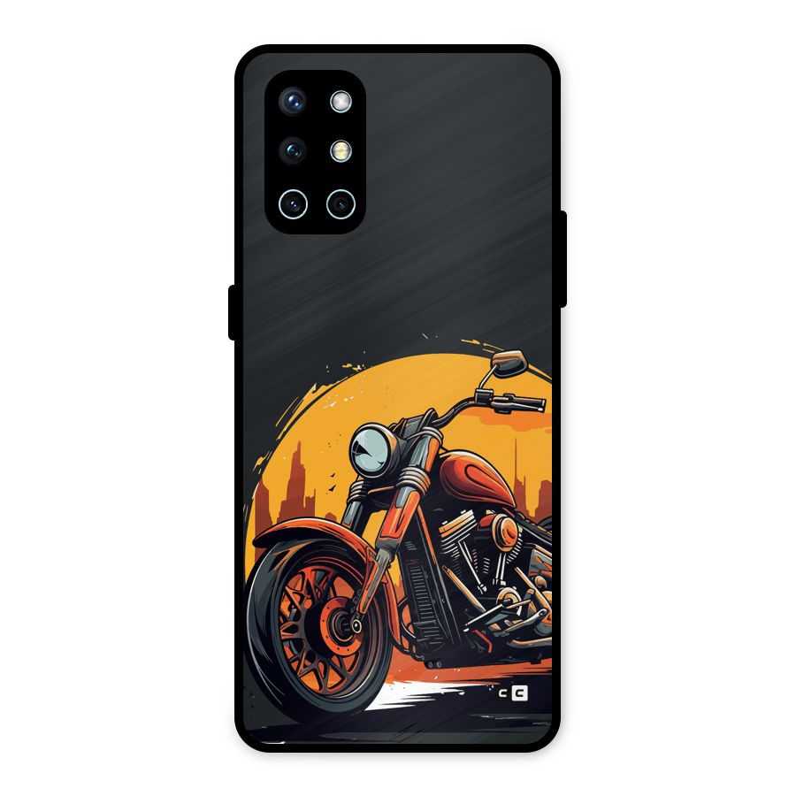 Extreme Cruiser Bike Metal Back Case for OnePlus 9R