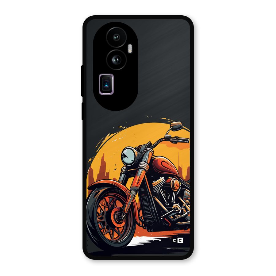 Extreme Cruiser Bike Metal Back Case for Oppo Reno10 Pro Plus