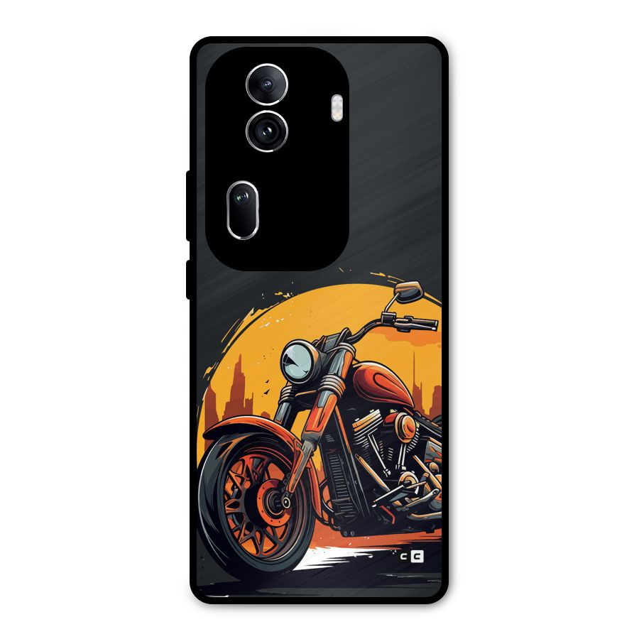 Extreme Cruiser Bike Metal Back Case for Oppo Reno11 Pro 5G