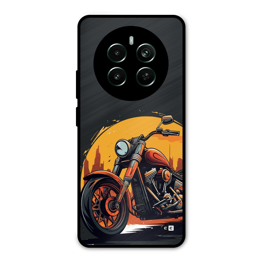 Extreme Cruiser Bike Metal Back Case for Realme 12 Pro Plus