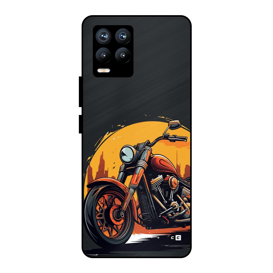 Extreme Cruiser Bike Metal Back Case for Realme 8 Pro