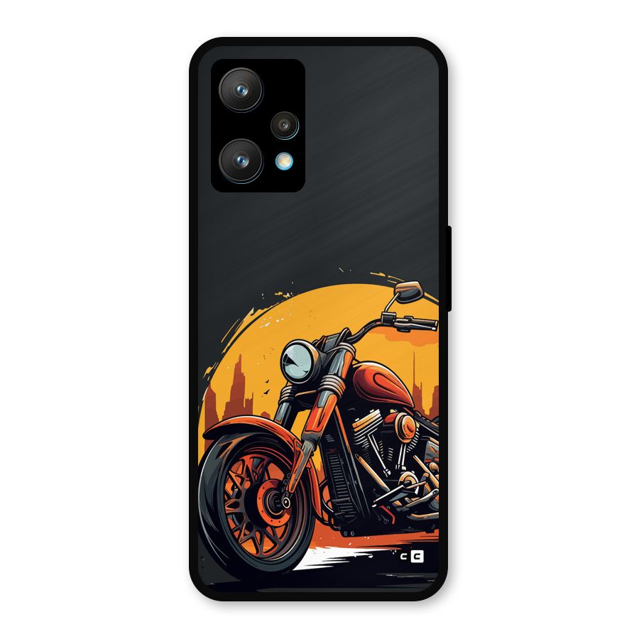 Extreme Cruiser Bike Metal Back Case for Realme 9
