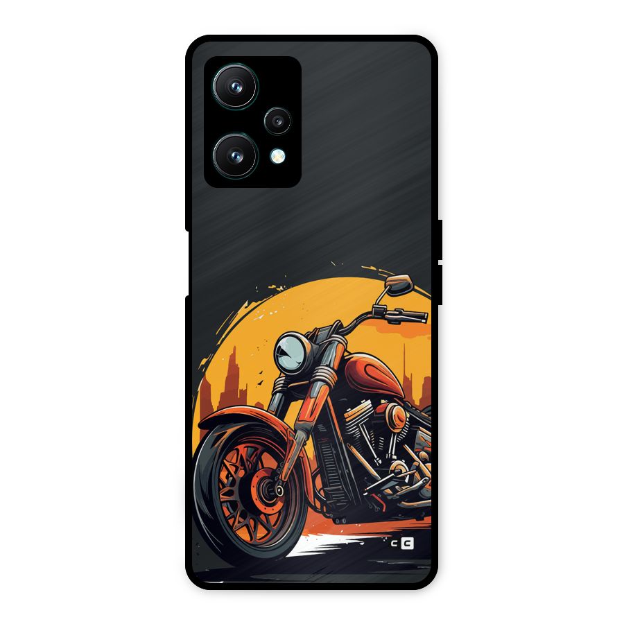 Extreme Cruiser Bike Metal Back Case for Realme 9 Pro 5G