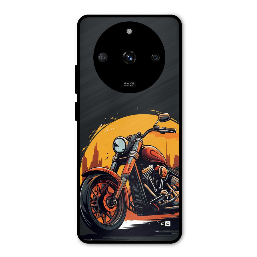 Extreme Cruiser Bike Metal Back Case for Realme Narzo 60 5G