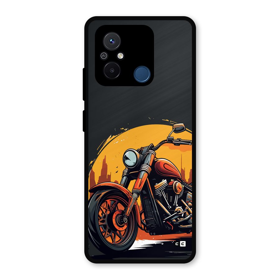 Extreme Cruiser Bike Metal Back Case for Redmi 12C