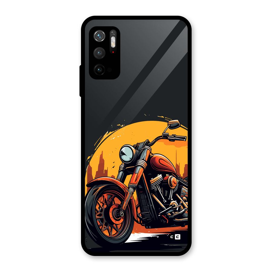 Extreme Cruiser Bike Metal Back Case for Redmi Note 10T 5G