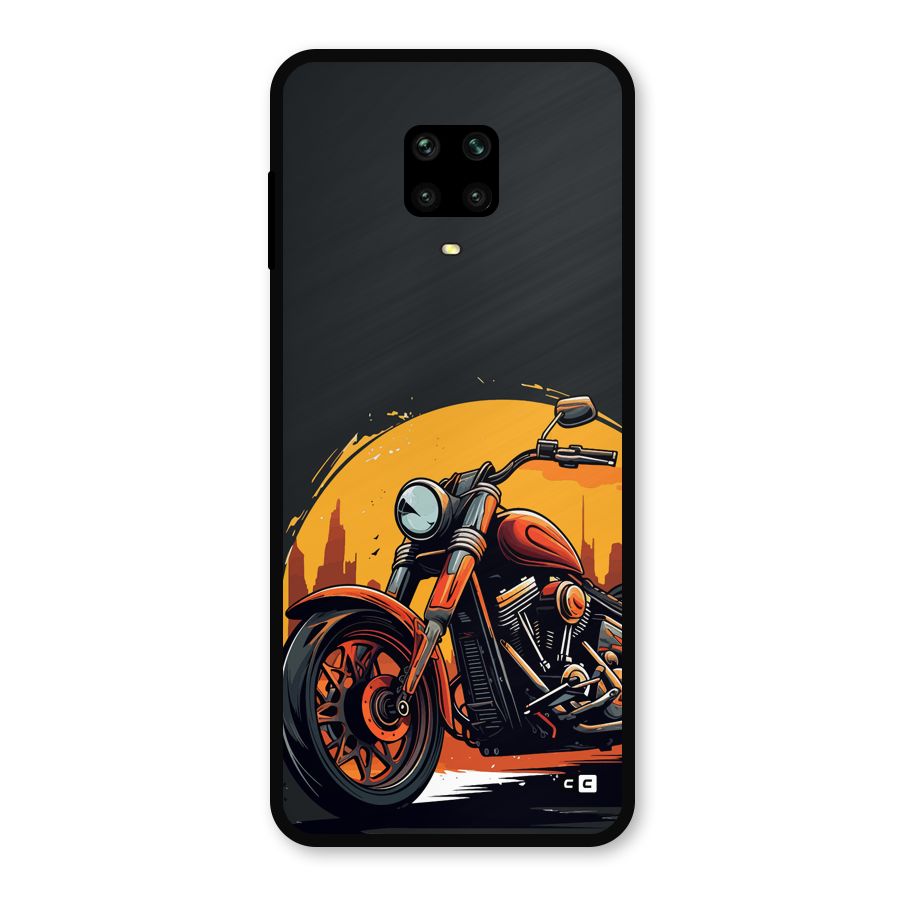 Extreme Cruiser Bike Metal Back Case for Redmi Note 10 Lite