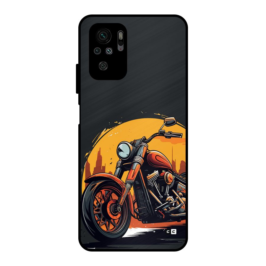 Extreme Cruiser Bike Metal Back Case for Redmi Note 11 SE