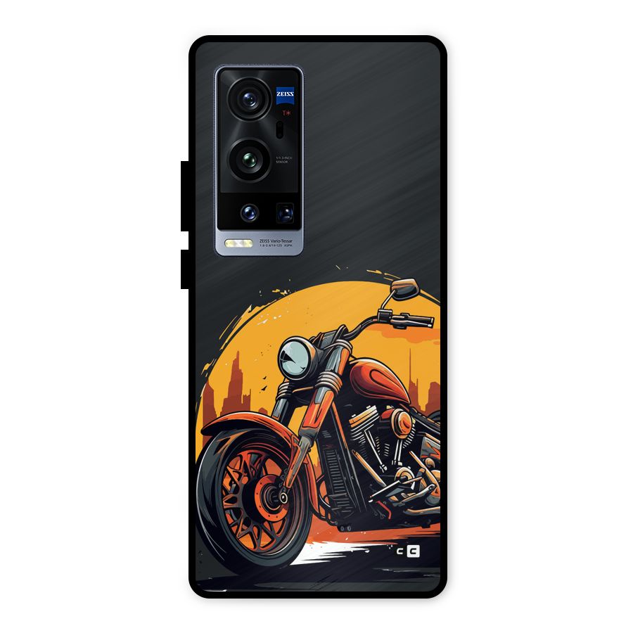 Extreme Cruiser Bike Metal Back Case for Vivo X60 Pro Plus