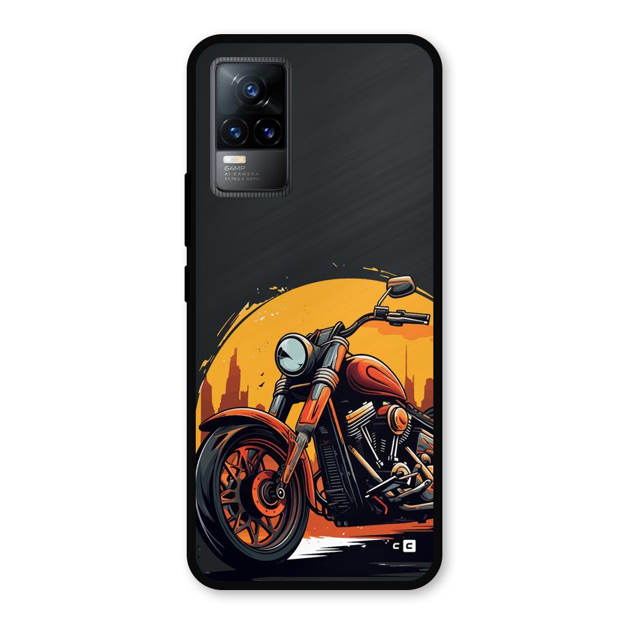 Extreme Cruiser Bike Metal Back Case for Vivo Y73