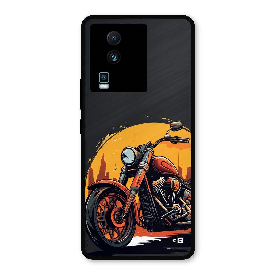 Extreme Cruiser Bike Metal Back Case for iQOO Neo 7 Pro