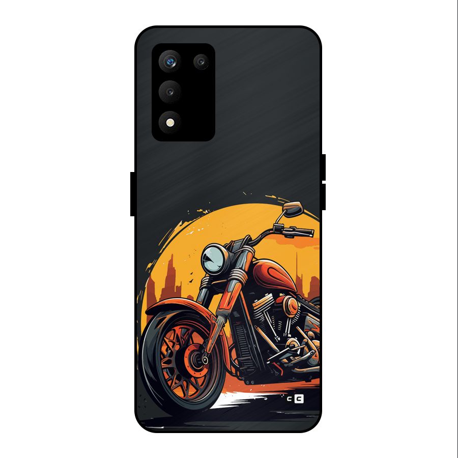 Extreme Cruiser Bike Metal Back Case for realme 9 5G SE