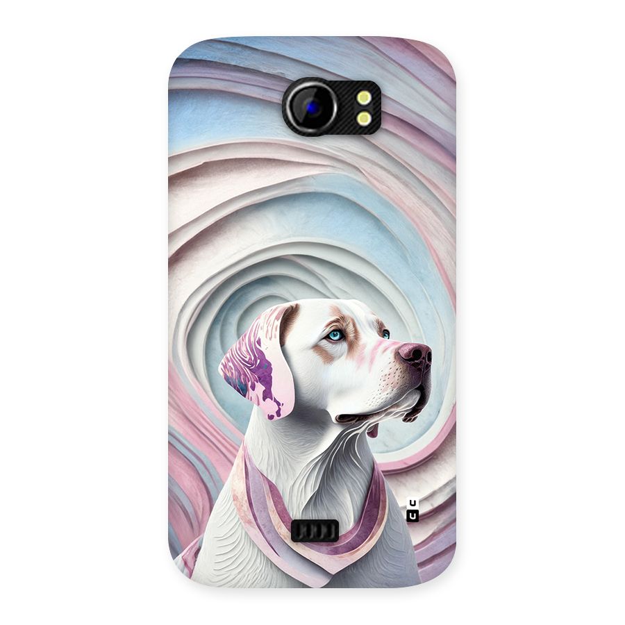 Eye Dog illustration Back Case for Canvas 2 A110