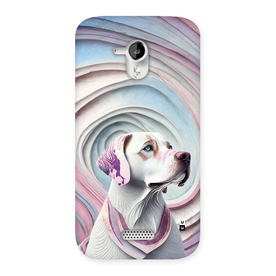 Eye Dog illustration Back Case for Canvas HD A116