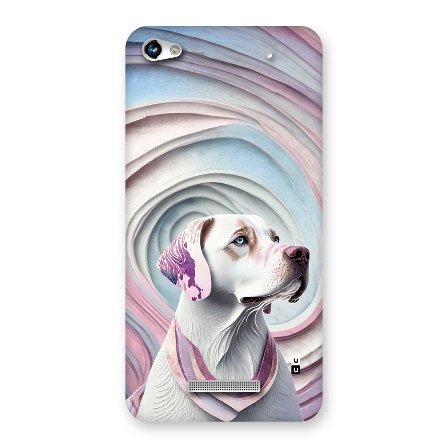 Eye Dog illustration Back Case for Canvas Hue 2 A316
