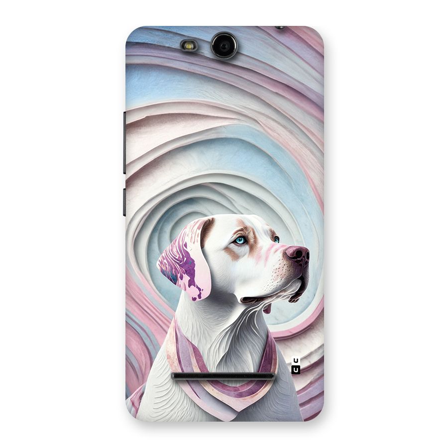 Eye Dog illustration Back Case for Canvas Juice 3 Q392