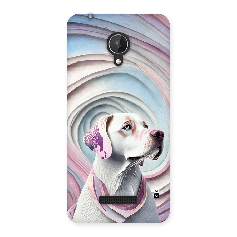 Eye Dog illustration Back Case for Canvas Spark Q380