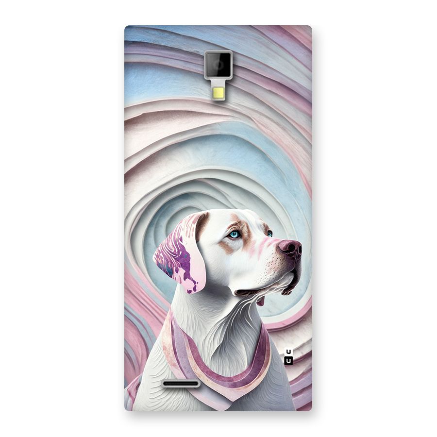Eye Dog illustration Back Case for Canvas Xpress A99