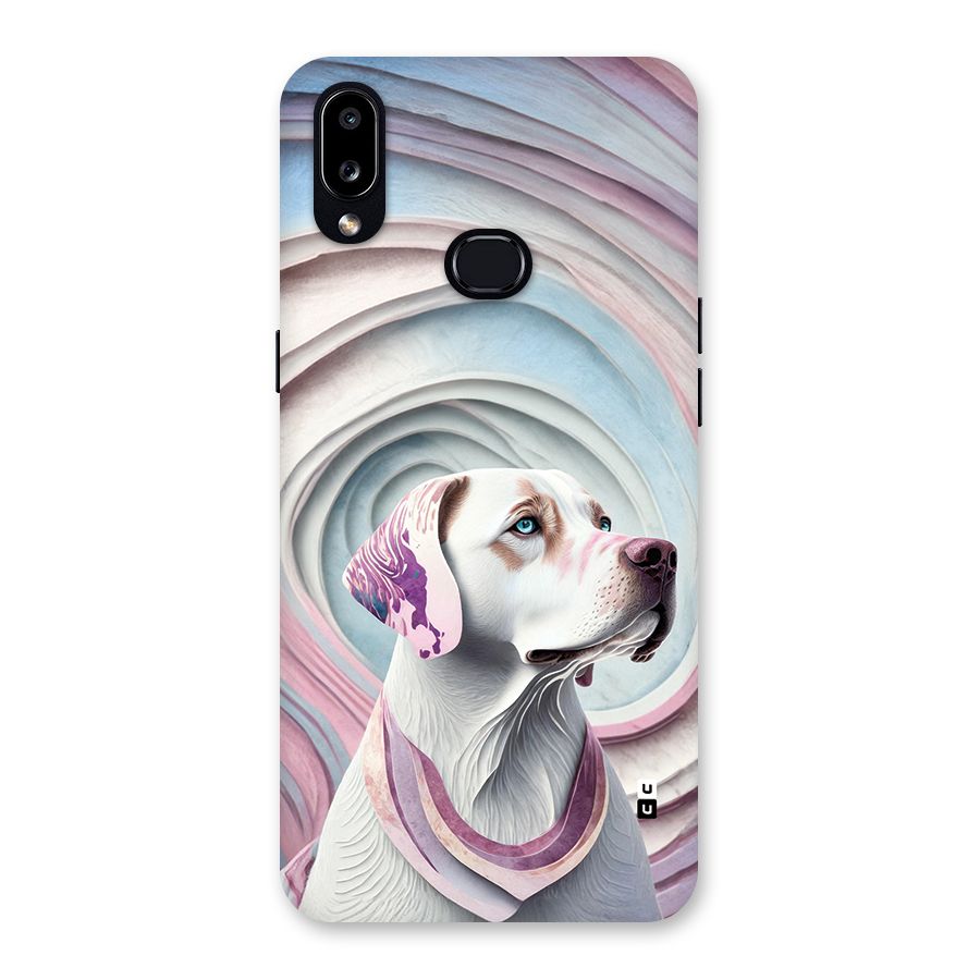 Eye Dog illustration Back Case for Galaxy A10s