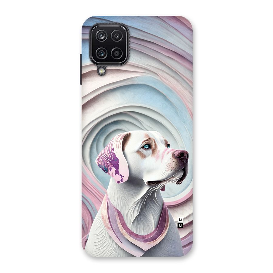 Eye Dog illustration Back Case for Galaxy A12