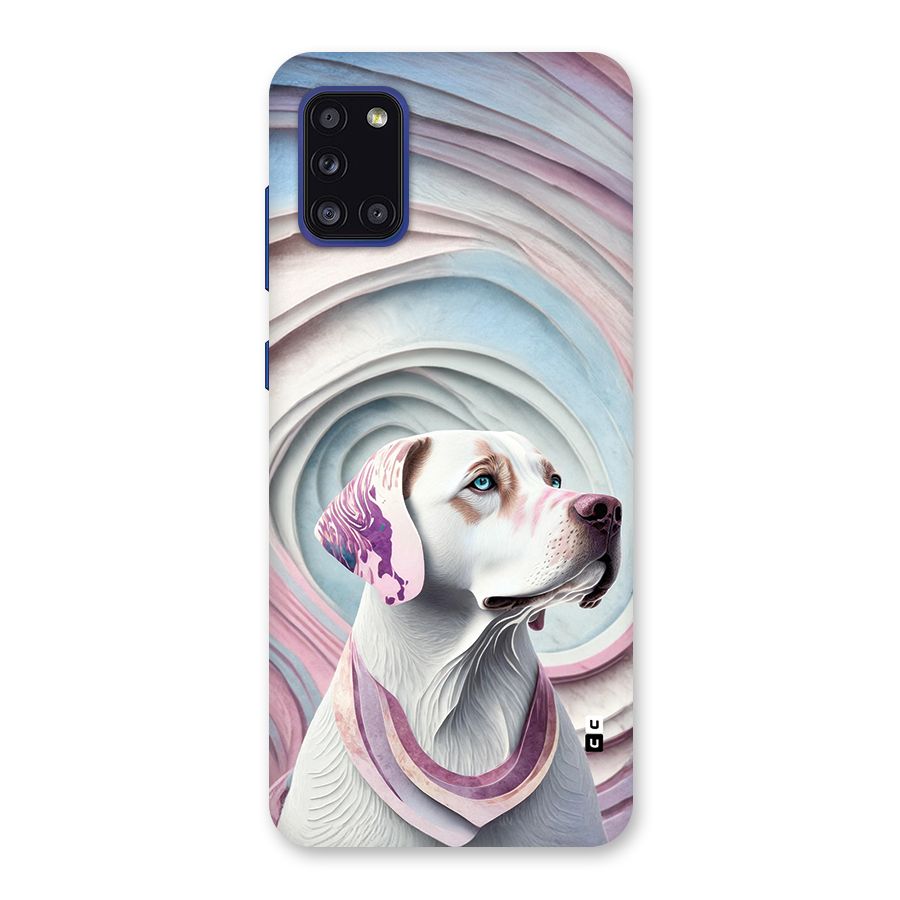 Eye Dog illustration Back Case for Galaxy A31