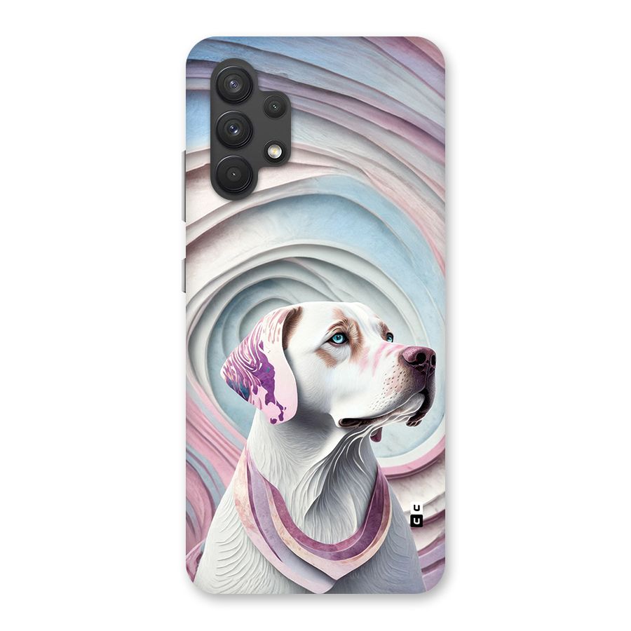 Eye Dog illustration Back Case for Galaxy A32