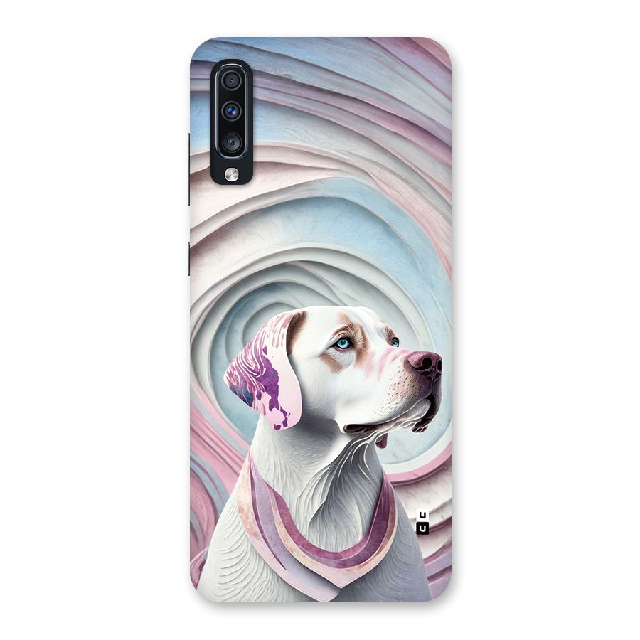 Eye Dog illustration Back Case for Galaxy A70s