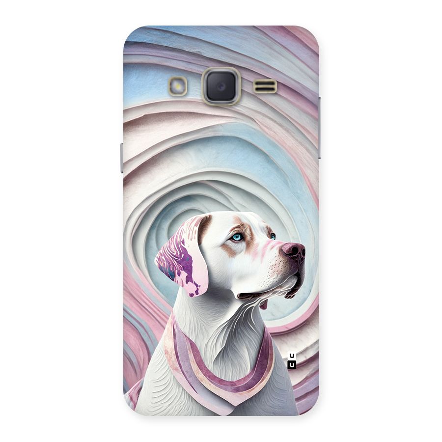 Eye Dog illustration Back Case for Galaxy J2