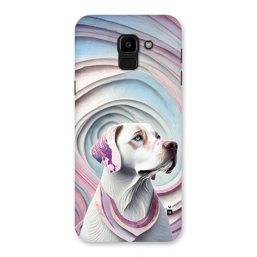 Eye Dog illustration Back Case for Galaxy J6