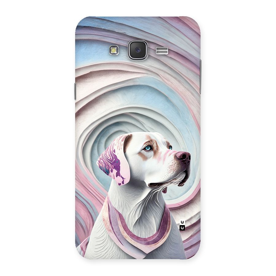 Eye Dog illustration Back Case for Galaxy J7