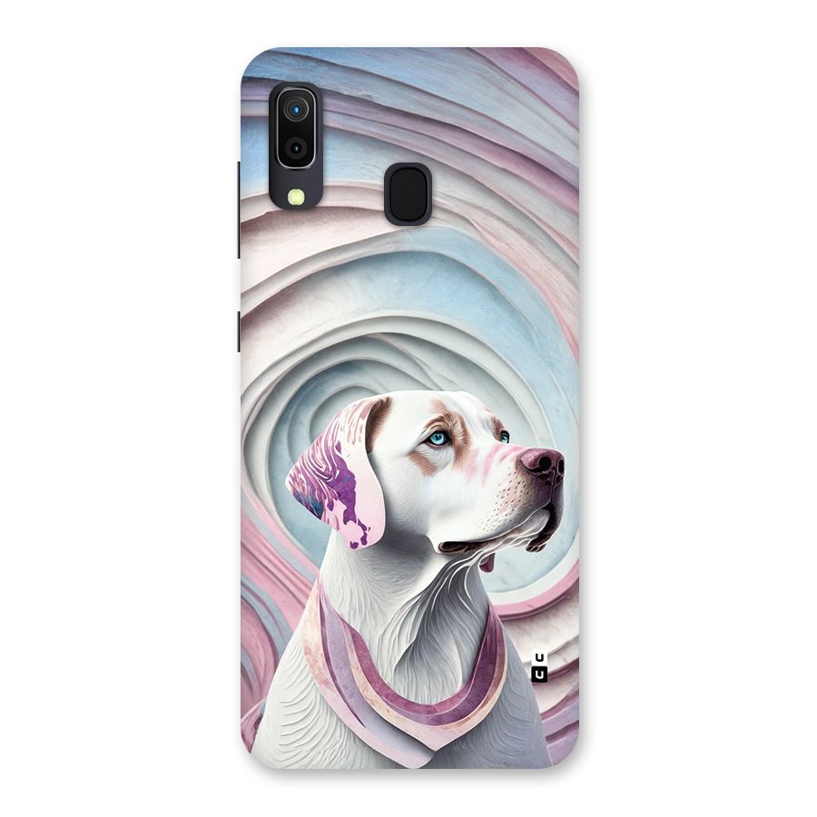 Eye Dog illustration Back Case for Galaxy M10s