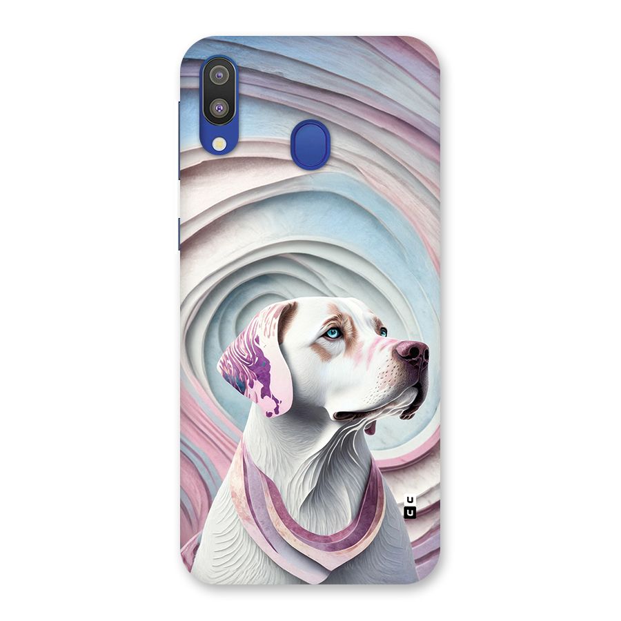 Eye Dog illustration Back Case for Galaxy M20
