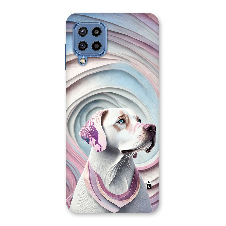 Eye Dog illustration Back Case for Galaxy M32