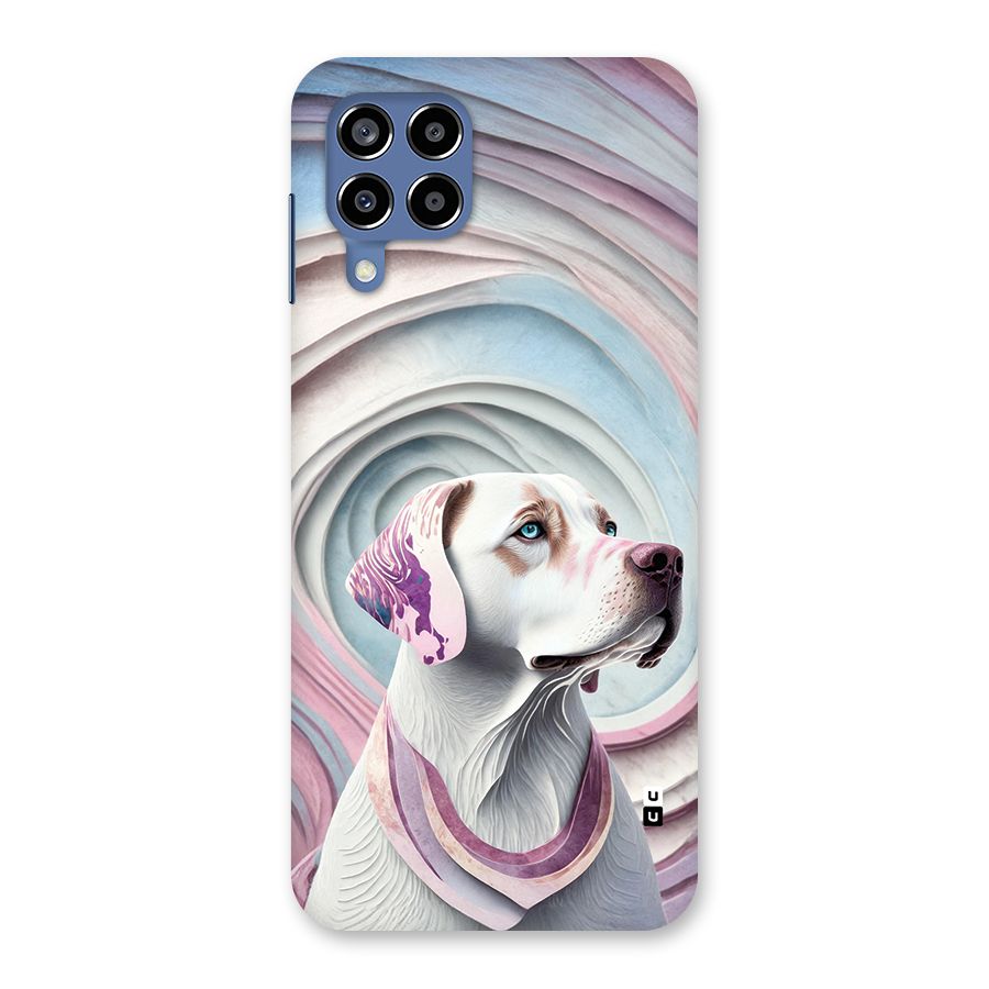 Eye Dog illustration Back Case for Galaxy M53 5G