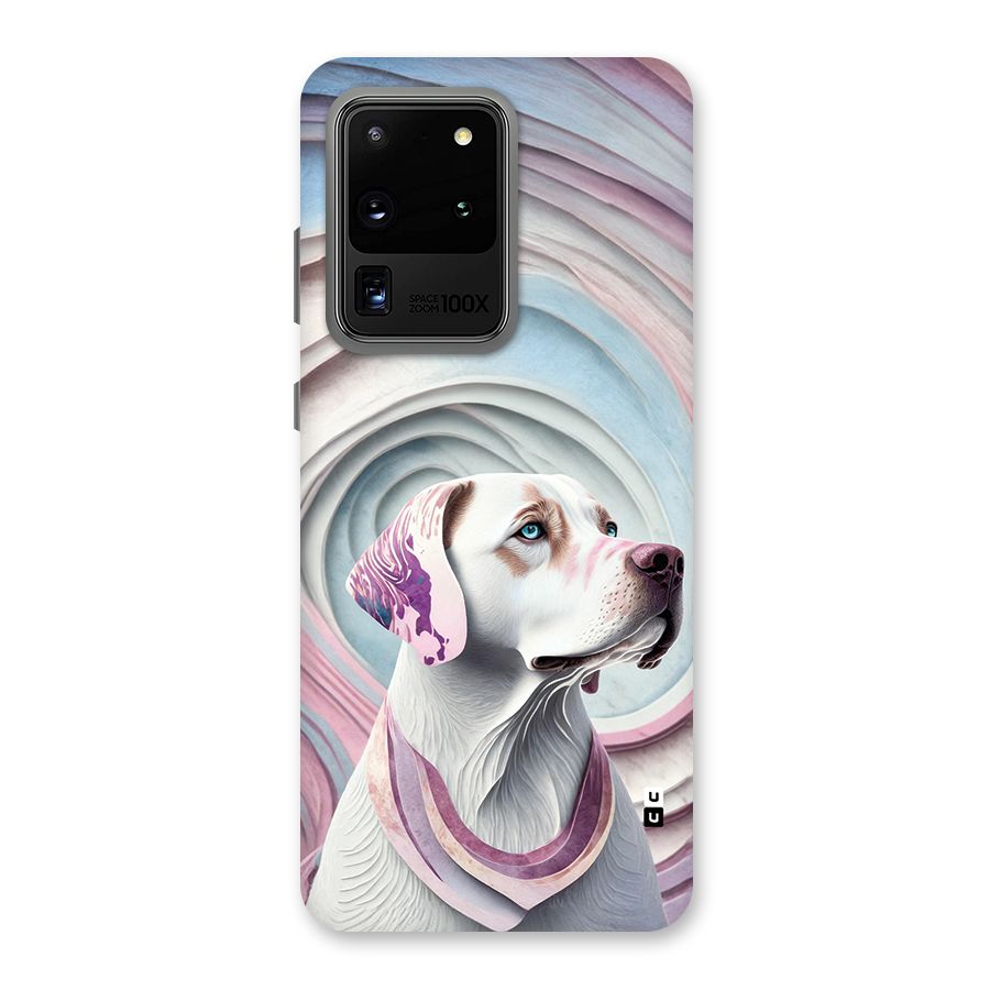 Eye Dog illustration Back Case for Galaxy S20 Ultra