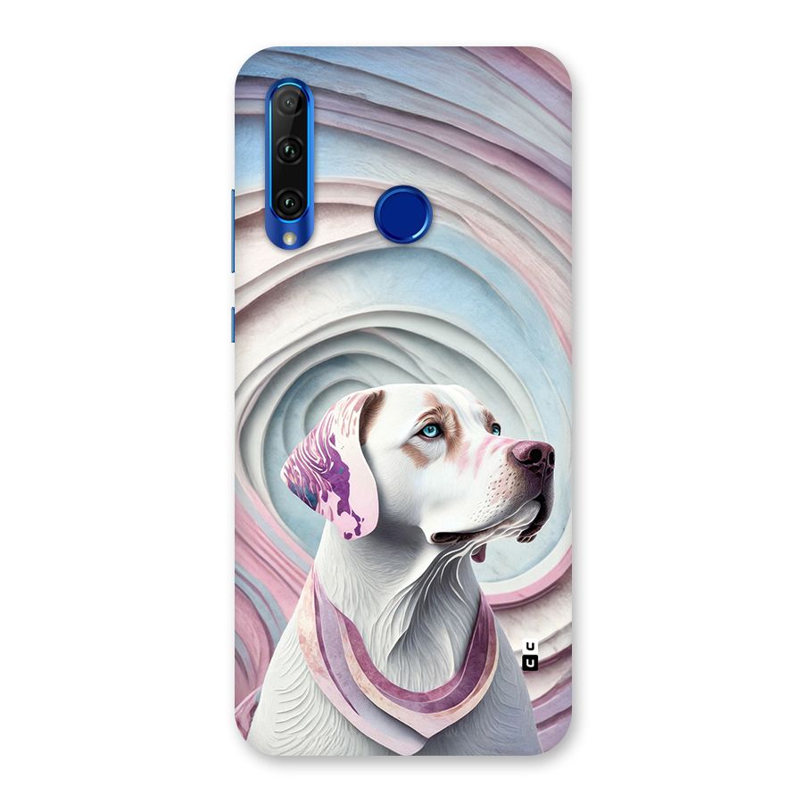 Eye Dog illustration Back Case for Honor 20i