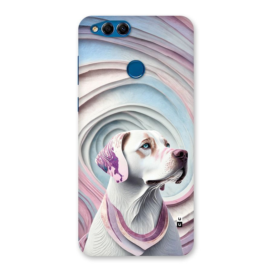 Eye Dog illustration Back Case for Honor 7X