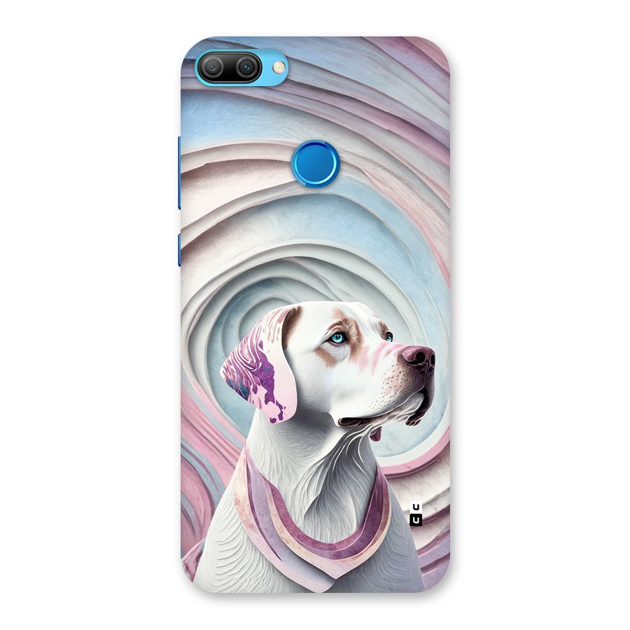 Eye Dog illustration Back Case for Honor 9N