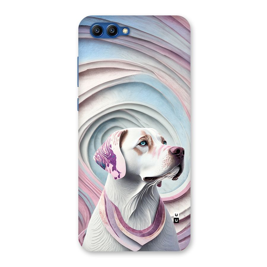 Eye Dog illustration Back Case for Honor View 10