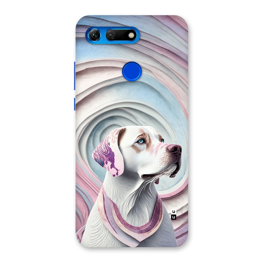 Eye Dog illustration Back Case for Honor View 20