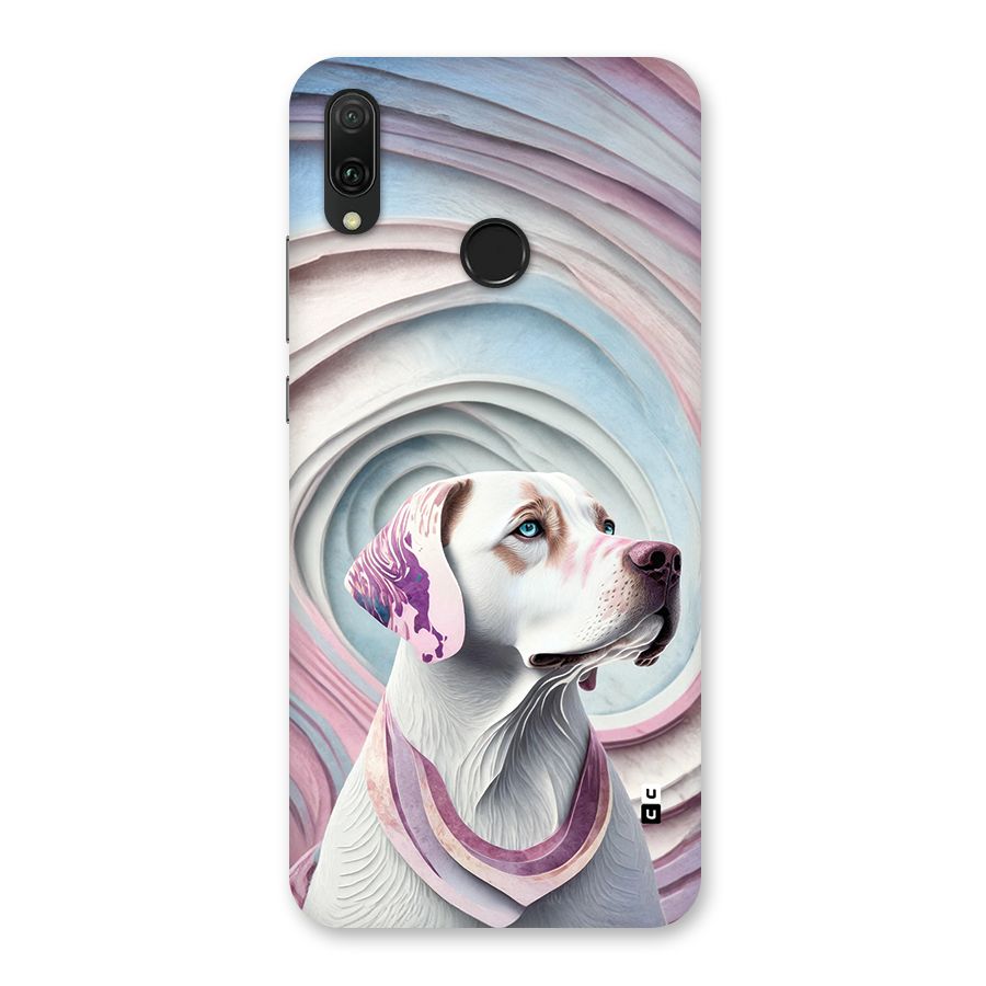 Eye Dog illustration Back Case for Huawei Y9 (2019)