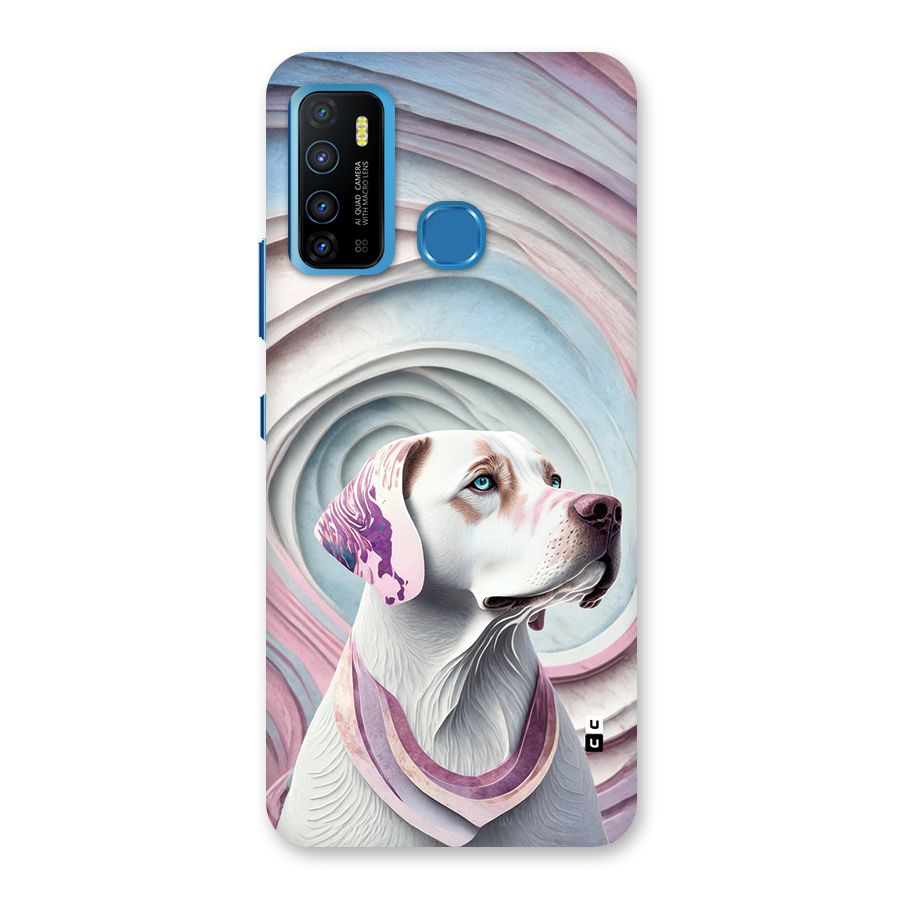 Eye Dog illustration Back Case for Infinix Hot 9