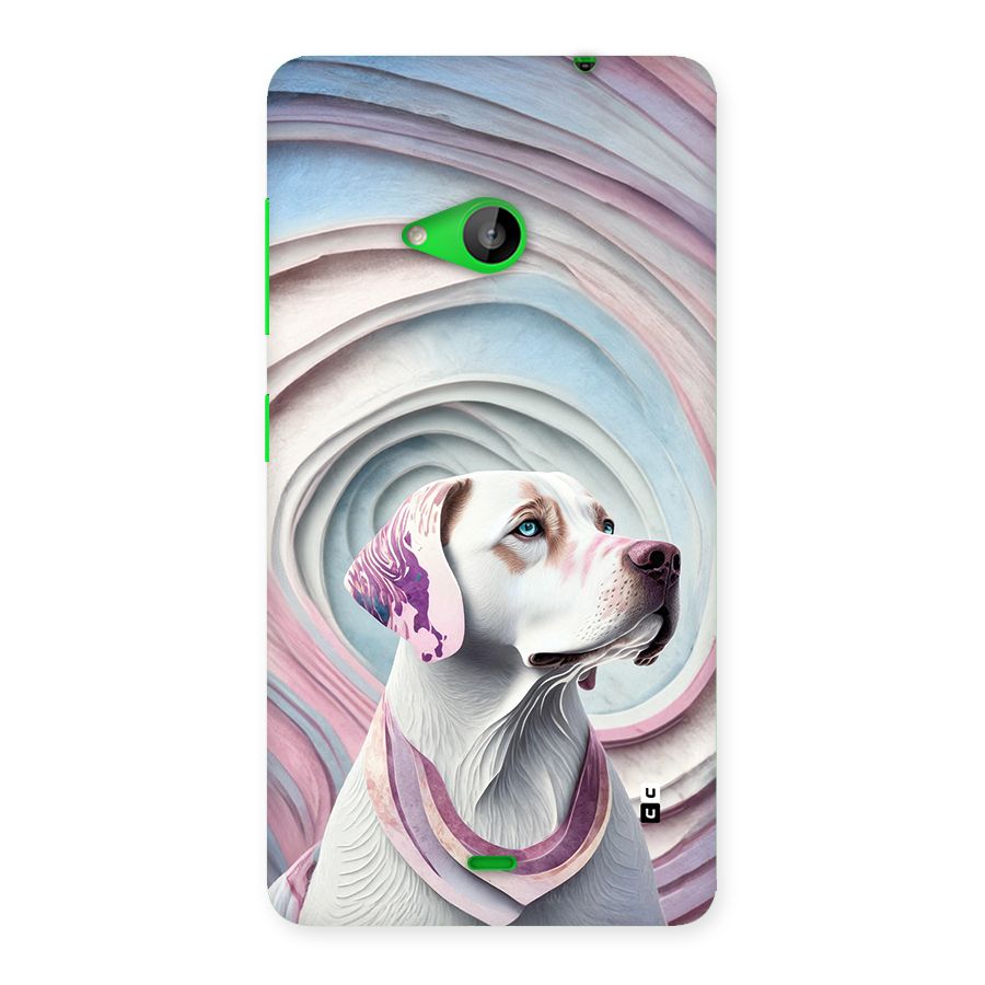 Eye Dog illustration Back Case for Lumia 535