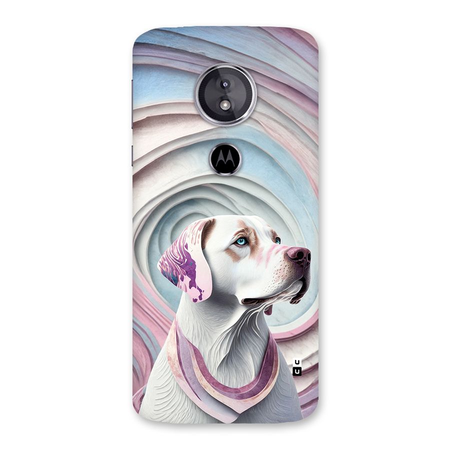 Eye Dog illustration Back Case for Moto E5