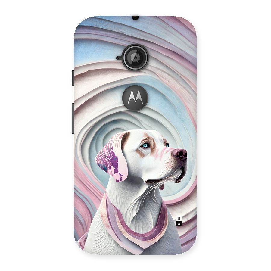 Eye Dog illustration Back Case for Moto E 2nd Gen