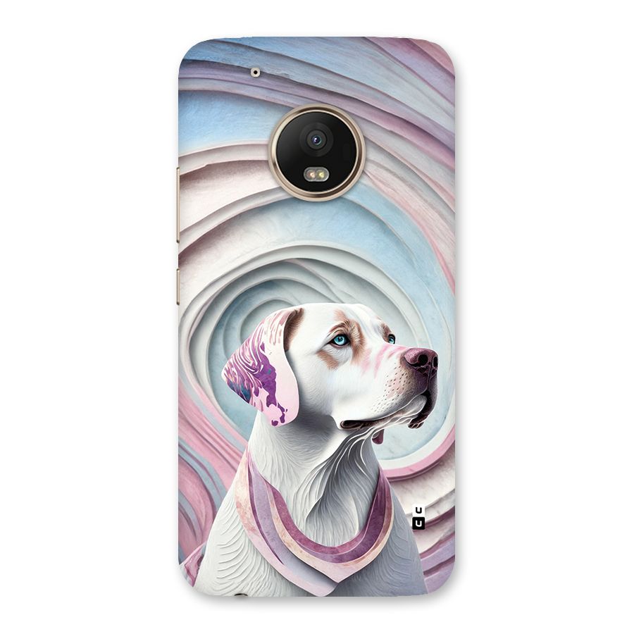Eye Dog illustration Back Case for Moto G5 Plus