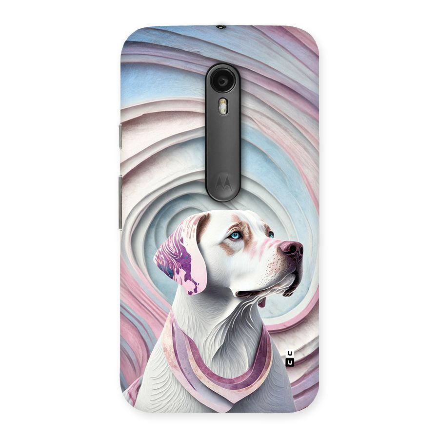 Eye Dog illustration Back Case for Moto G Turbo