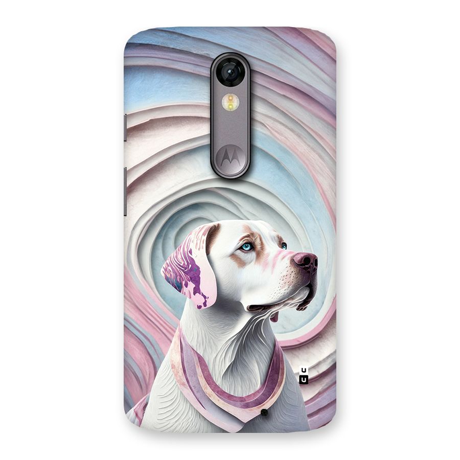 Eye Dog illustration Back Case for Moto X Force