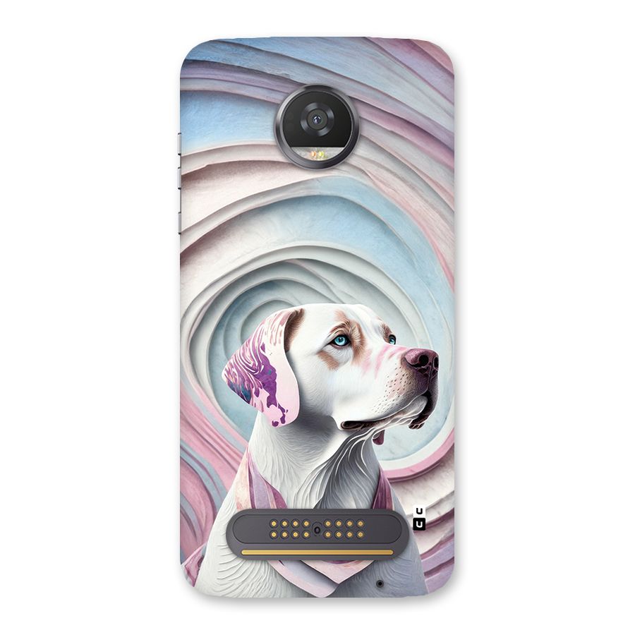 Eye Dog illustration Back Case for Moto Z2 Play
