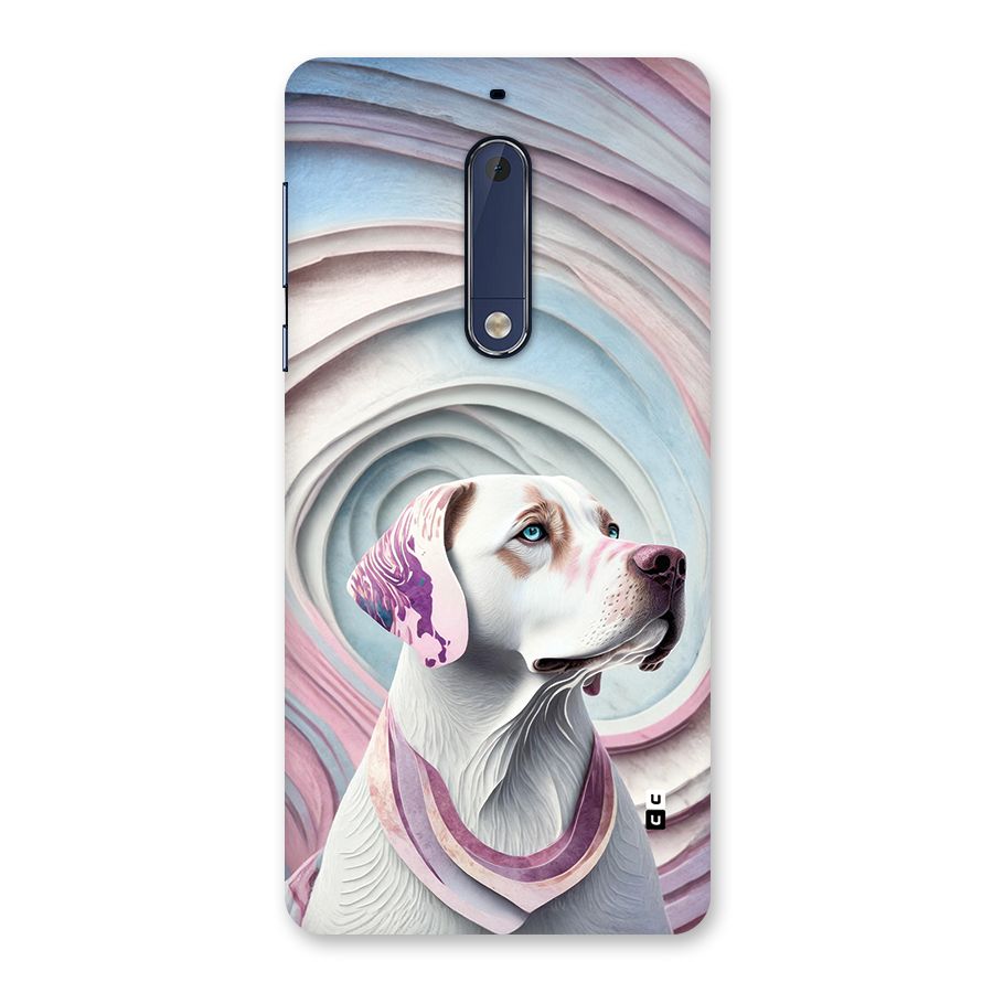 Eye Dog illustration Back Case for Nokia 5